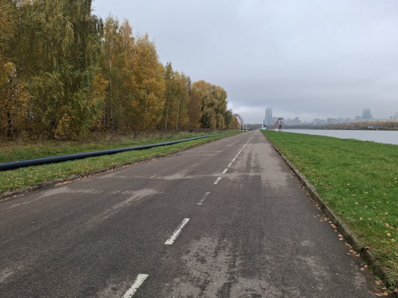 Трасса лыжероллерная Крылатское гребной канал, состояние на 16 октября 2026 по отзыву, фото 5. 